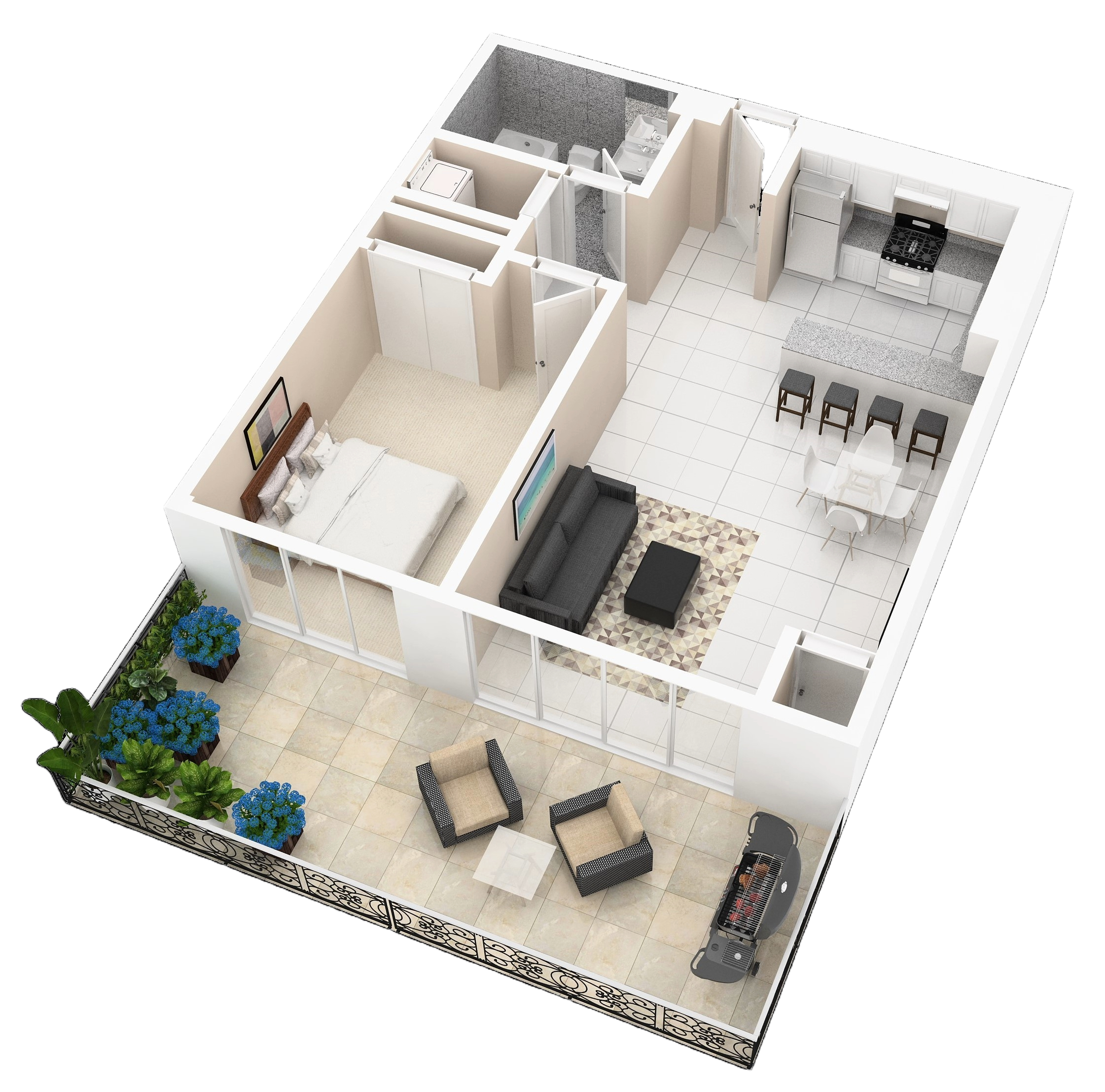 Floorplan The Miriam